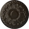 Ekena Millwork Colton Ceiling Medallion (Fits Canopies up to 4 3/4"), Hnd-Painted Stone Hearth, 15 3/4"OD x 1 1/2"P CM15CNSHF - alternate 1